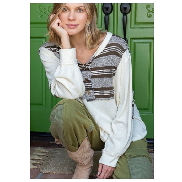 $35 start 38 LAST ONE ❤️POL oversized star top - Picture 2 of 8